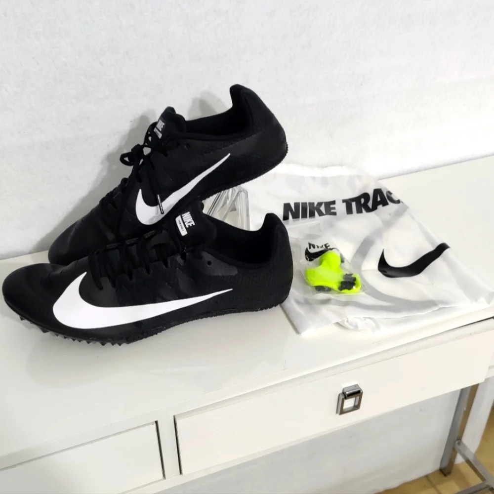 Nike Zoom Rival S 9 Black And White Size 12 Code 907564-001‎